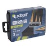 Súprava stupňovitých vrtákov TiN (3ks) EXTOL CRAFT o 4-12 mm/o 4-20 mm/ o 4-32 mm