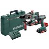 combo set bs 18 kha 18 ltx 2x2 0ah kufr metabo 10