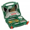 Kombinovaná sada vrtákov, bitov a hlavíc (70ks) Bosch X-line titán