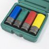 Sada úderových 1/2" hlavíc HONITON na kolesá 17,19,21,22mm