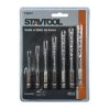 Sada vrtáka do kovu so 6-timi hranou stopkou o 1,5-6 mm (7ks)