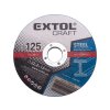 Řezné kotouče na kov (5ks) EXTOL CRAFT ø 125x1,6x22,2 mm