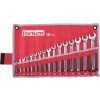 Sada očkoplochých klíčů (16ks) FORTUM 61CrV5 6-24 mm