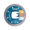 Diamantový segmentový kotouč na suché/mokré řezání EXTOL INDUSTRIAL Thin Cut ø 115x22,2 mm
