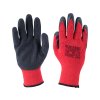 Rukavice bavlněné polomáčené v LATEXU, 9", velikost 9", EXTOL PREMIUM