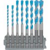8dielna sada viacúčelových vrtákov HEX-9 Bosch EXPERT MultiConstruction 3/4/5/5/6/6/8/8 mm