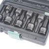 Sada průmyslových hlavic TORX 1/2" (9 ks) T25-T70 HONITON