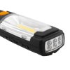 Svietidlo pracovné COB-LED 3W + 6 LED otočné 360 ° aku článok 2000mAh