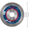Diamantový řezný kotouč Bosch EXPERT HardCeramic 115 mm
