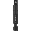 Adaptér pro nástrčné hlavice s kuličkou Bosch PRO (1/4" šestihran na 1/4" čtyřhran, 50mm)