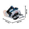 GKS 18V 57 2 5 5ah procore ghost image dyn dimensional