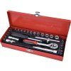 Hlavice nástrčné EXTOL PREMIUM sada 30ks, 1/4"