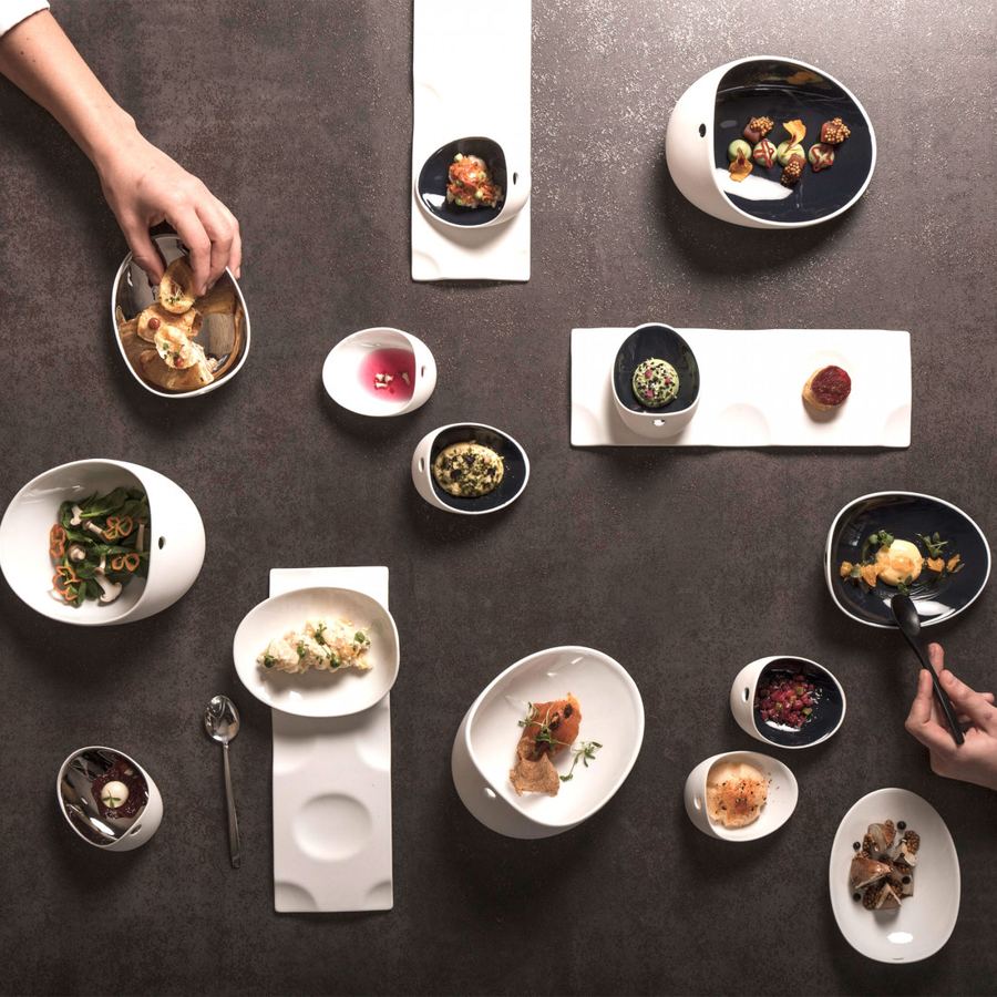 Kolekce Cookplay Jomon — servírování degustačního menu