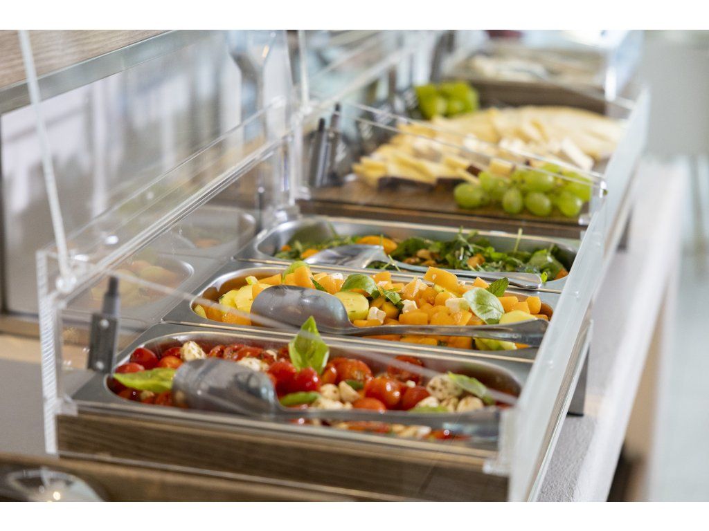 Chladicí box pro gastronádoby s krytem GN 1/2, jasan