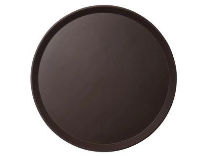 Camtread podnos protiskluzový kulatý pr. 35,5 cm, hnědá