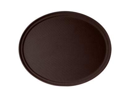 Camtread podnos protiskluzový oválný 56 × 68,5 cm, hnědá