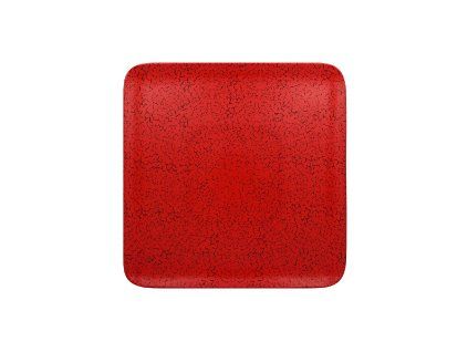 RAK Ruby talíř čtvercový 24 × 24 cm – červená | RAK-RBAUSP24