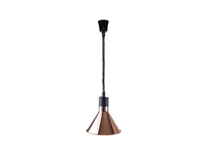 Lampa konická meď