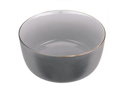 1412 4 time miska porcelanova vysoka 2800 ml pr 22 cm cerna