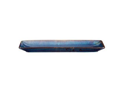 Deep Blue podnos obdélný 30,5 × 14 cm