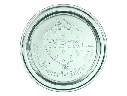 Víčko skleněné Weck 100 mm, 6 ks