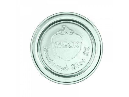 Víčko skleněné Weck 80 mm, 6 ks
