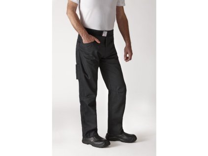 Arenal černé kalhoty pro gastro velikost XL