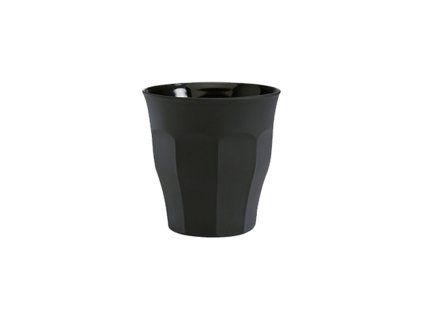Picardie Soft Touch Gobelet Noir 90 ml, černá