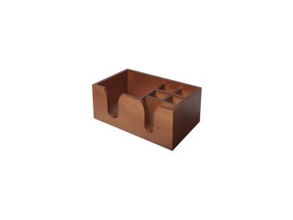 Bar Caddy dřevěný 12,5 × 13 cm
