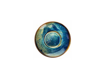 Deep blue podšálek pr. 13 cm