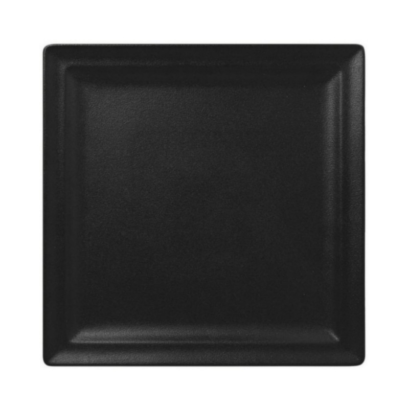 RAK Porcelain Neofusion – Talíř mělký čtvercový 30 cm, černá