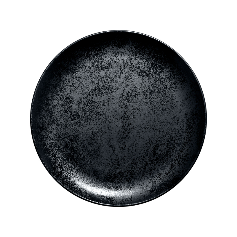 RAK Porcelain Karbon – Talíř mělký 27 cm, černá
