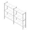 Regalový systém 7117 x 600 mm, 3 police