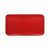 RAK Ruby talíř obdélníkový 38 × 21 cm – červená | RAK-RBAURP38