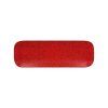 RAK Ruby talíř obdélníkový 33 × 11 cm – červená | RAK-RBAURPN33