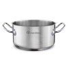Kastrol nízký CaterWare, nerez. 3,3 l, pr. 20 cm