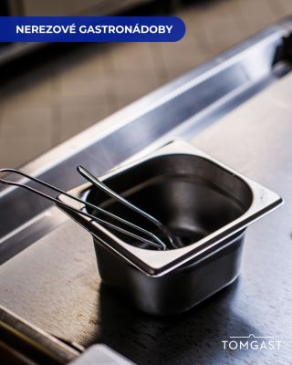 Nerezové gastronádoby TOMGAST. Standard pro každodenní profesionální provoz. Gastronádoby patří mezi základní vybavení...