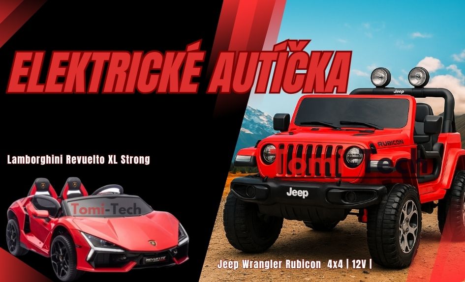 elektrické autíčka