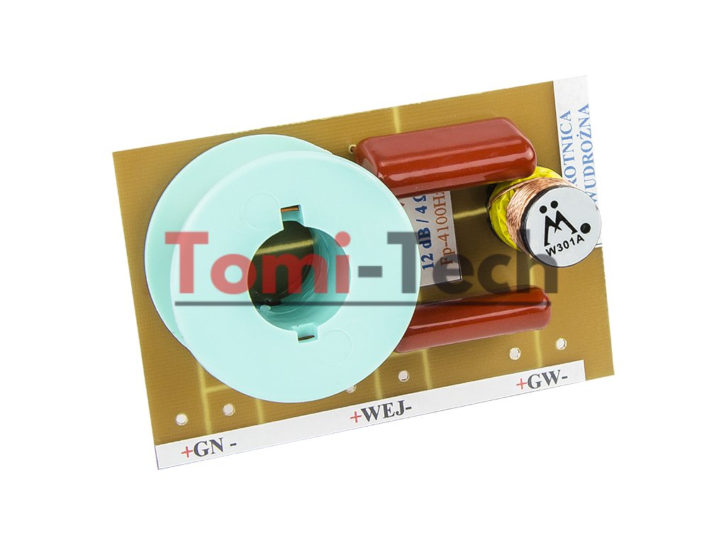 8812# Dvojpásmový reproduktorový crossover 300 W / 4 ohmy