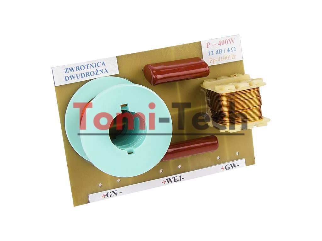 8819# Dvojpásmový reproduktorový crossover 400 W / 4 ohmy