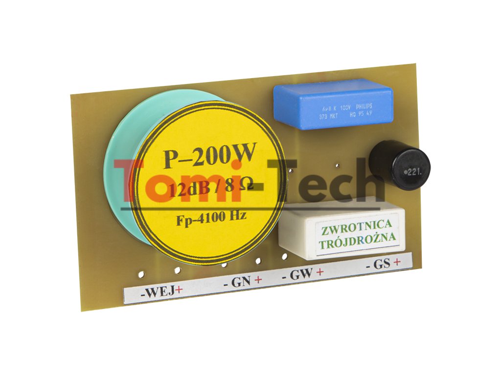 3650# 3-pásmový výhybkový reproduktor 200 W / 8 ohmov