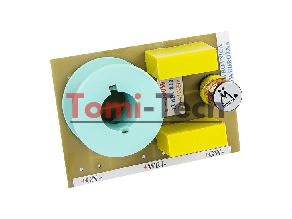 8814# Dvojpásmový reproduktorový crossover 300 W / 8 ohmov