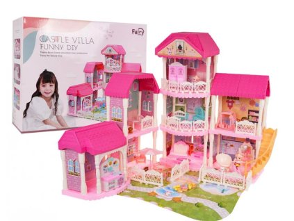 Mega domček pre princeznú s príslušenstvom