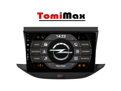 Opel Astra K Android 14 autorádio s WIFI, GPS, USB, BT (HW výbava QLED 8 Core 8GB+256GB HIGH - iba displej A,C)