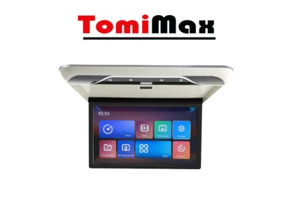 11995 1 stropny lcd monitor 19 s os android usb sd hdmi fm dialkove ovladanie so snimacom pohybu sivy