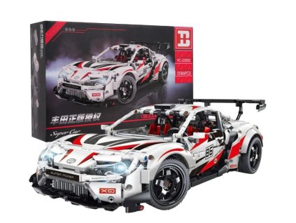 Stavebnica Super Car GT86 2586 el. Biele