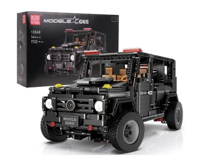 MOULD KING Technická Stavebnica Terénne Auto G65 Off-road 1722ks, čierne