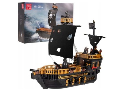 Pirátska Loď s Podpalubím 1288ks