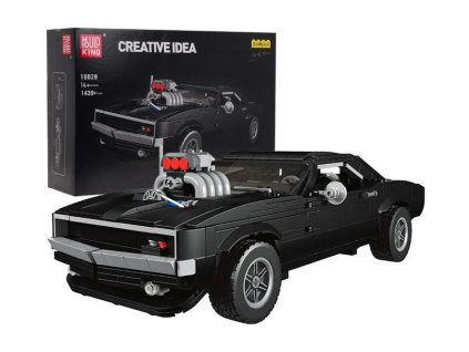 Kreatívne stavebnice – Čierne auto 1439 ks.
