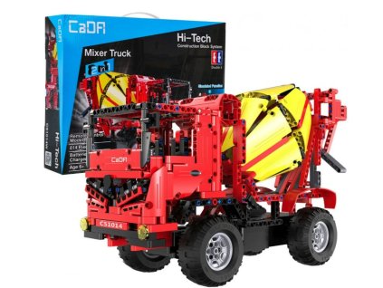 Stavebnica technic R / C miešačka červená